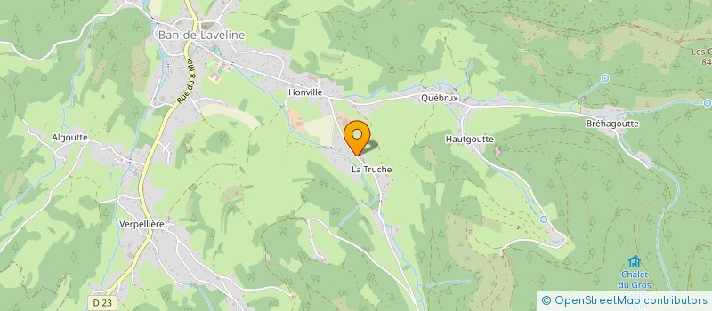 localisation de l'entreprise LETANGPLAS  BAN-DE-LAVELINE