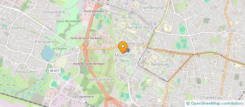 localisation de l'entreprise LETARD & DEVAY  SAINT-HERBLAIN