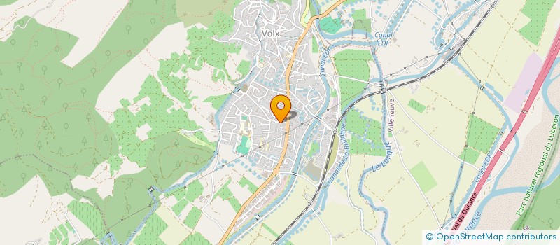 localisation de l'entreprise LETAXI 04  VOLX