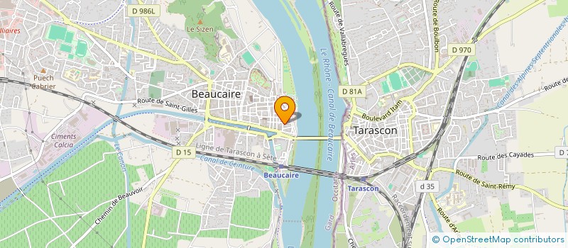 localisation de l'entreprise LETCHENKO  BEAUCAIRE