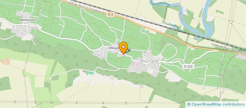 localisation de l'entreprise LETE JEAN-CHRISTOPHE  BOURSAULT