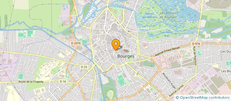 localisation de l'entreprise LETEC  BOURGES