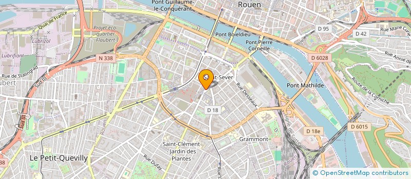localisation de l'entreprise LETELLIER à ROUEN