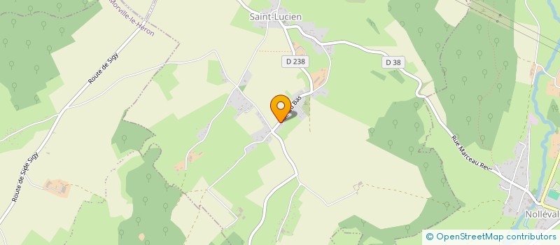 localisation de l'entreprise LETELLIER  SAINT-LUCIEN