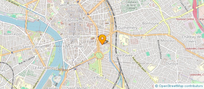 localisation de l'entreprise LETELLIER ARCHITECTES à TOULOUSE