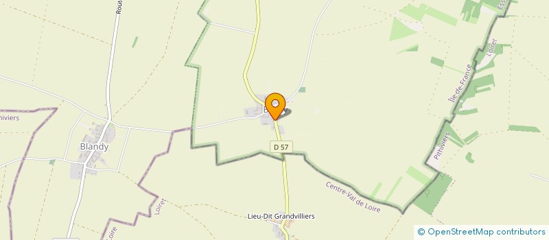 localisation de l'entreprise LETELLIER BERNARD ET MATHIOUX NATACHA  BROUY