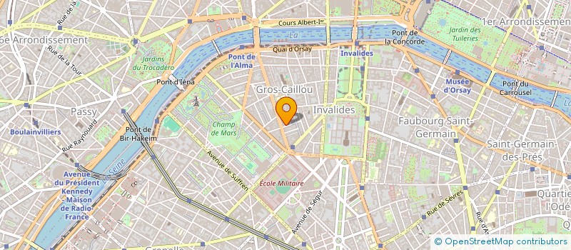 localisation de l'entreprise LETELLIER & FILS à PARIS