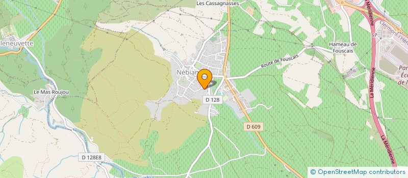 localisation de l'entreprise LETELLIER SERGE  NEBIAN