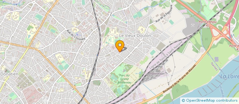 localisation de l'entreprise LETERTRE GAETAN à NANTES