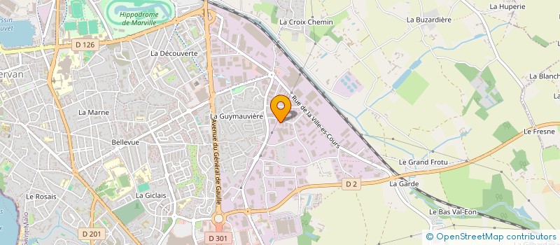 localisation de l'entreprise LETESTU PROPRETE à SAINT-MALO