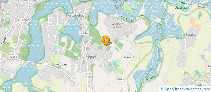 localisation de l'entreprise LETEXIER PAYSAGES  MESQUER