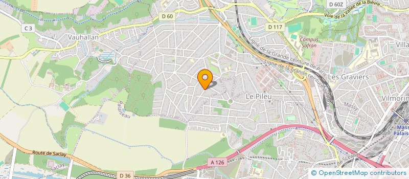 localisation de l'entreprise LETFAH ASSOCIEES à IGNY