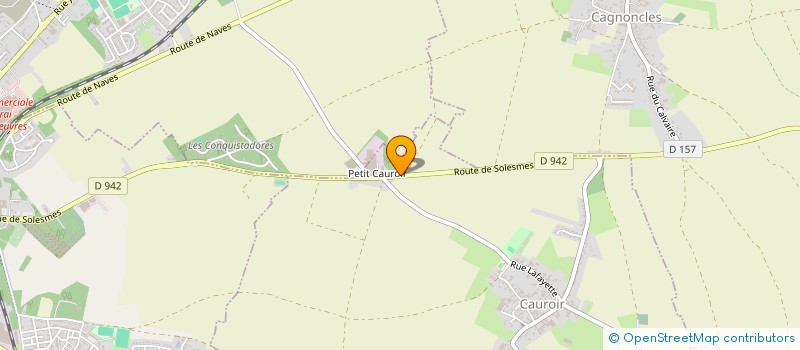 localisation de l'entreprise LETHERLAND  CAMBRAI