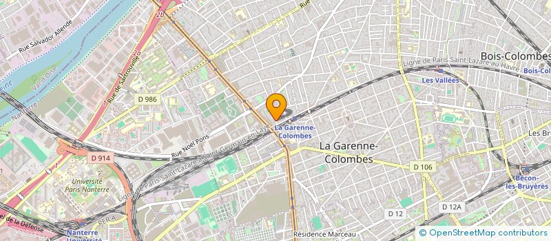 localisation de l'entreprise LETHGO IMMO  COLOMBES