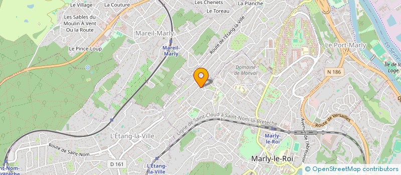 localisation de l'entreprise LETHIAIS MARLY  MARLY-LE-ROI