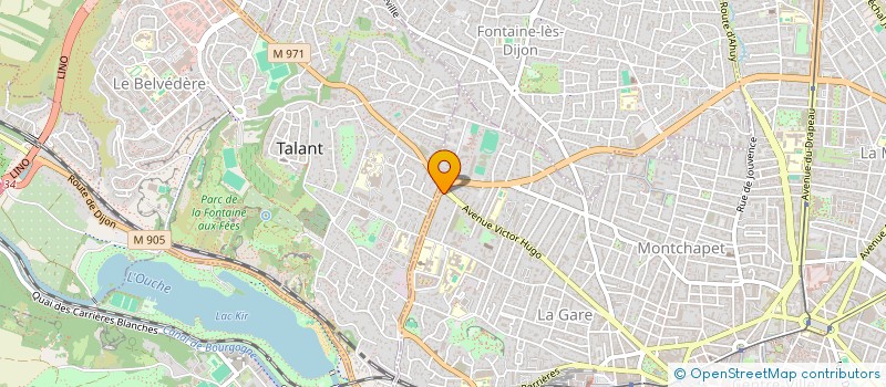localisation de l'entreprise LETHIJ à DIJON