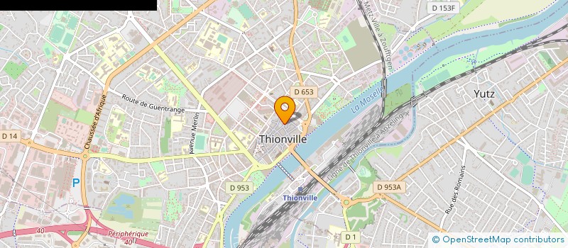 localisation de l'entreprise LETHONA  THIONVILLE