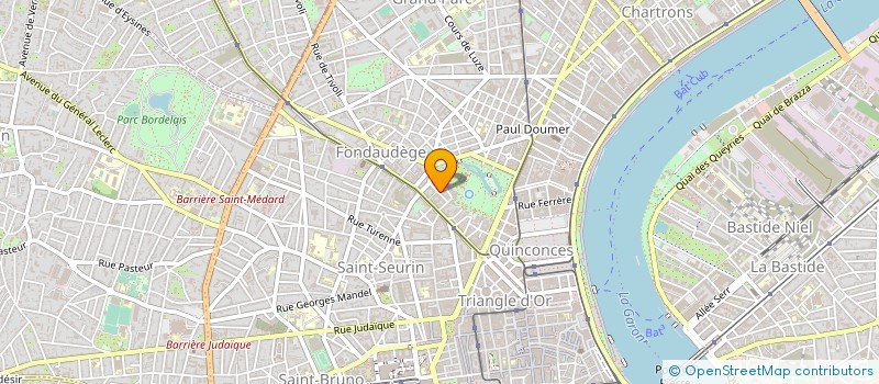 localisation de l'entreprise LETHOU  BORDEAUX