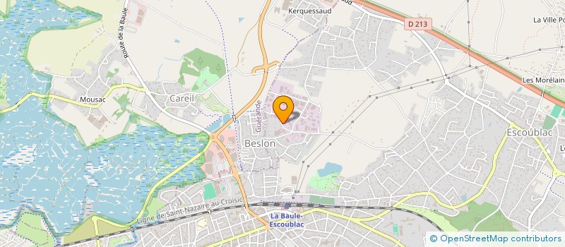 localisation de l'entreprise LETHU PLOMBERIE à LA BAULE-ESCOUBLAC