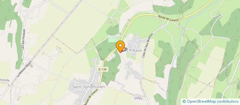 localisation de l'entreprise LETHUILLIER FAMILY  LES PREAUX