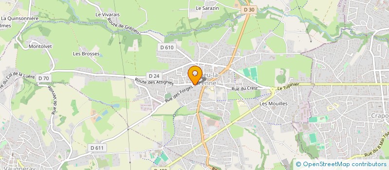 localisation de l'entreprise LETHY IMMO  GREZIEU-LA-VARENNE