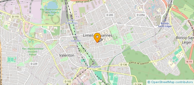 localisation de l'entreprise LETHYA IMMO à LIMEIL-BREVANNES
