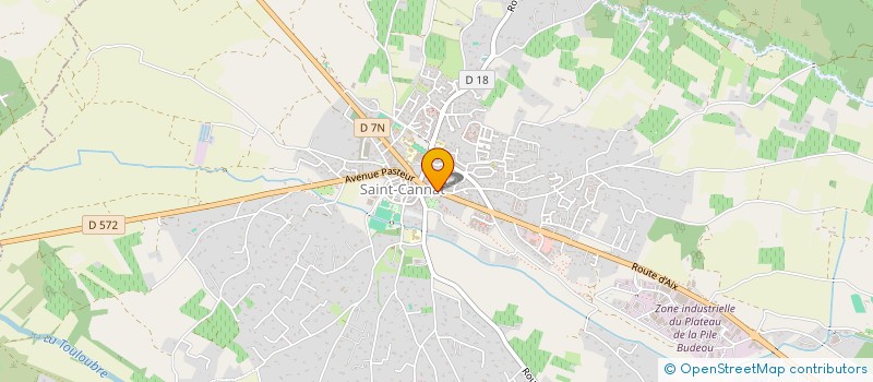 localisation de l'entreprise LETIFLO  SAINT-CANNAT