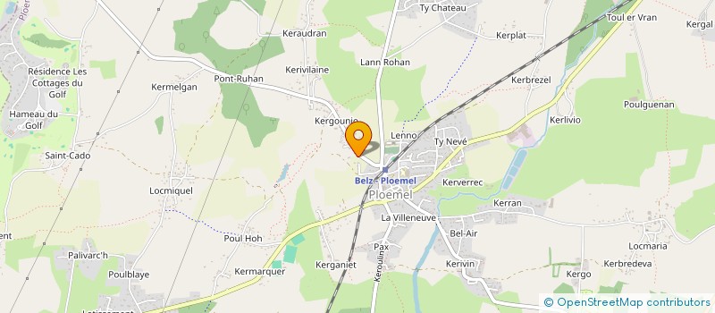 localisation de l'entreprise LETILOAG  PLOEMEL