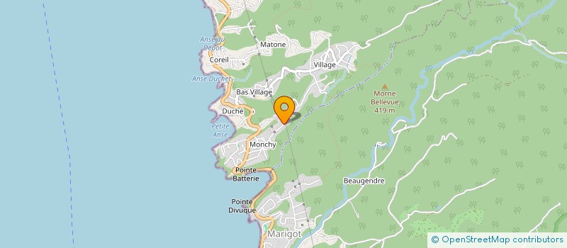 localisation de l'entreprise LETIN à BOUILLANTE