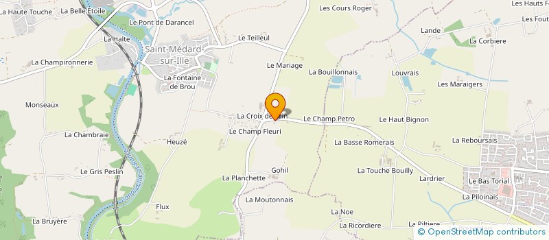 localisation de l'entreprise LETISSIER JKGM  AUBIGNE