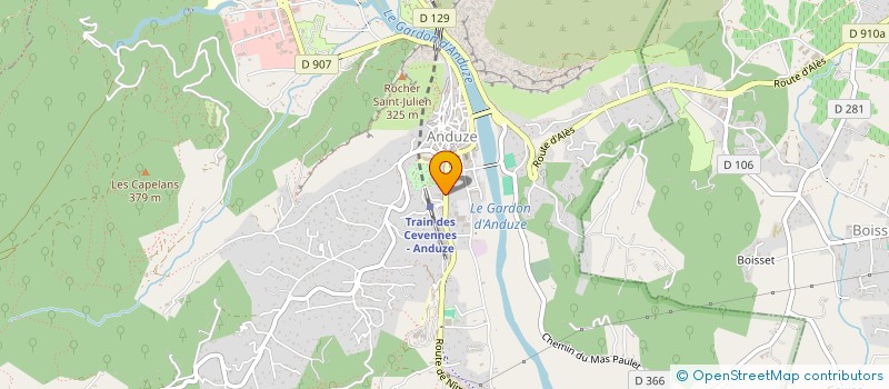 localisation de l'entreprise LETIZIA  SAINT-HIPPOLYTE-DU-FORT