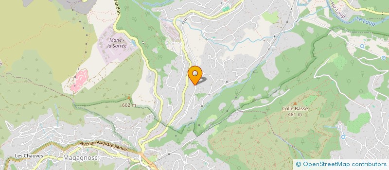 localisation de l'entreprise LETMED CONSULTING à LE BAR-SUR-LOUP