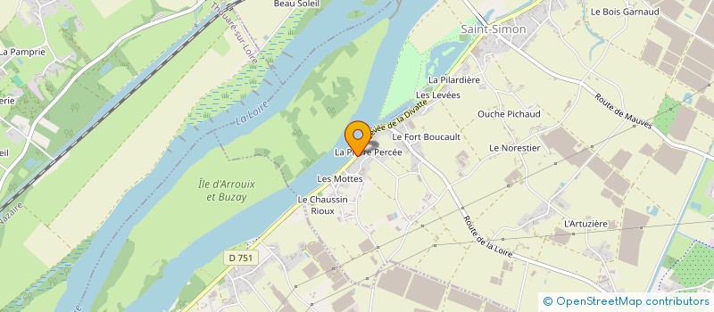 localisation de l'entreprise LETMEDEV  LE LOROUX-BOTTEREAU