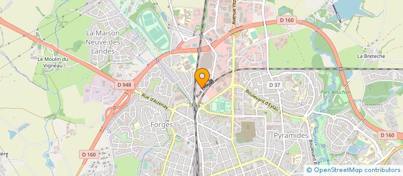 localisation de l'entreprise LETMEREPAIR FRANCE  LA ROCHE-SUR-YON