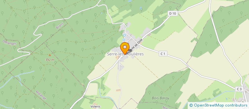 localisation de l'entreprise LETNA  SERRE-LES-MOULIERES