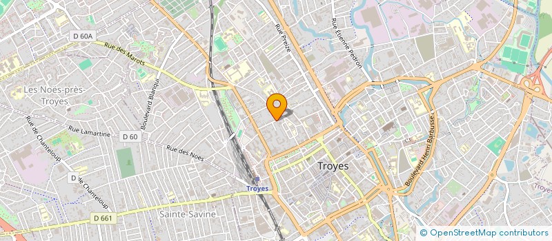 localisation de l'entreprise LETO à TROYES