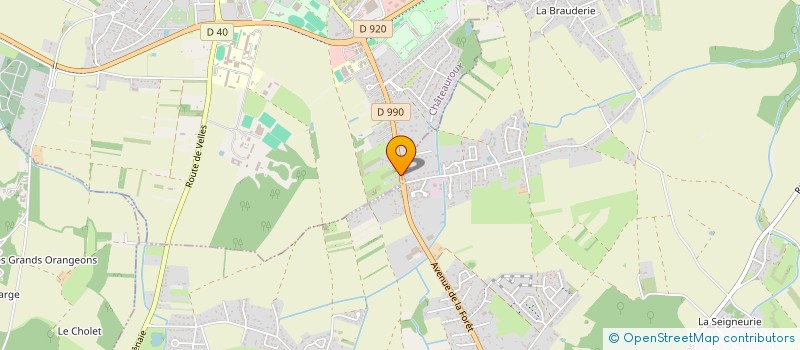 localisation de l'entreprise LETO à CHATEAUROUX
