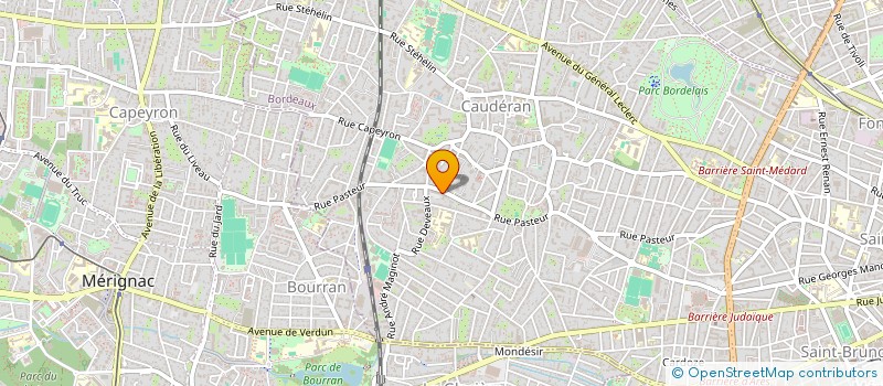 localisation de l'entreprise LETO  BORDEAUX