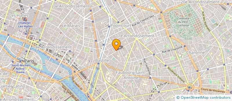 localisation de l'entreprise LETO FILMS  PARIS