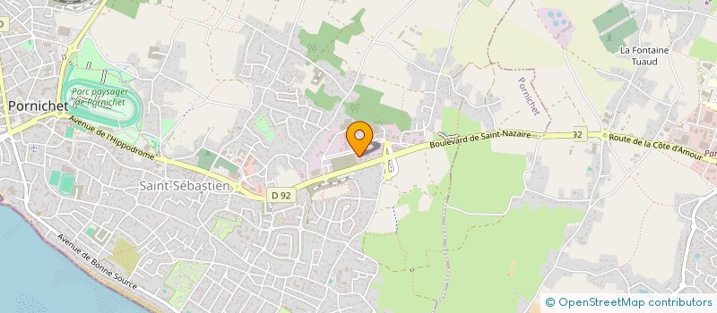 localisation de l'entreprise LETOFA à PORNICHET