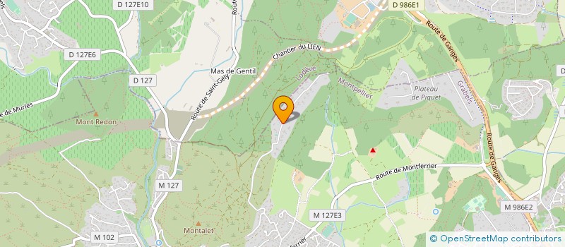 localisation de l'entreprise LETOILLE  GRABELS