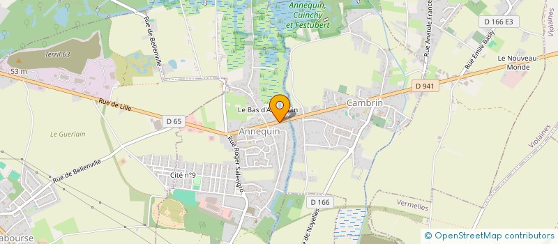 localisation de l'entreprise LETOMBE PERE ET FILS  ANNEQUIN