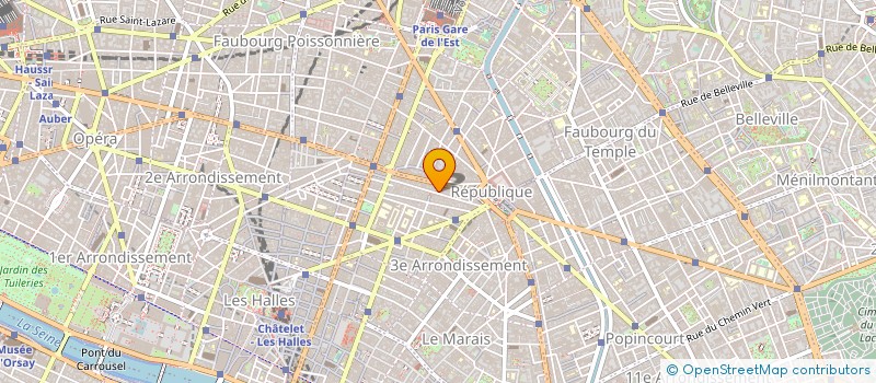 localisation de l'entreprise LETONIA à PARIS
