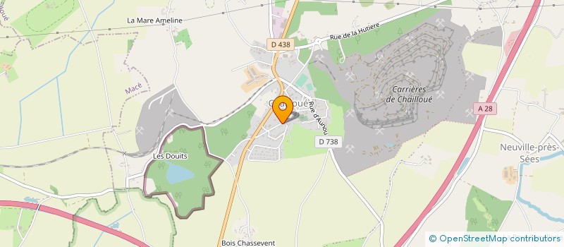 localisation de l'entreprise LETOP IMMO à CHAILLOUE