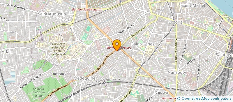 localisation de l'entreprise LETORLIN  TALENCE