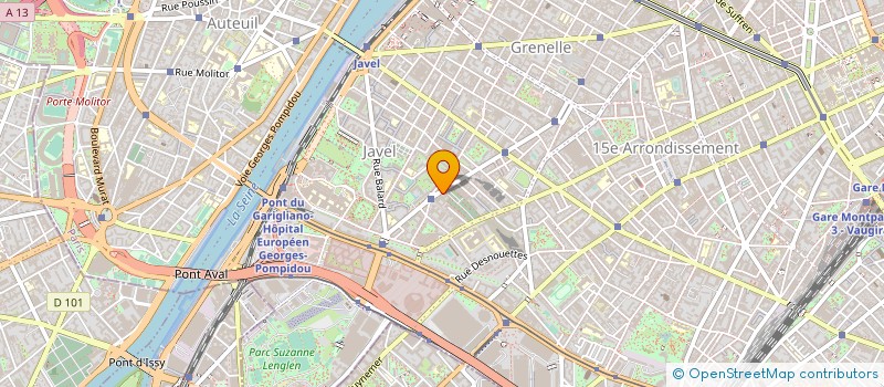 localisation de l'entreprise LETOURNEUR CONSEIL à PARIS