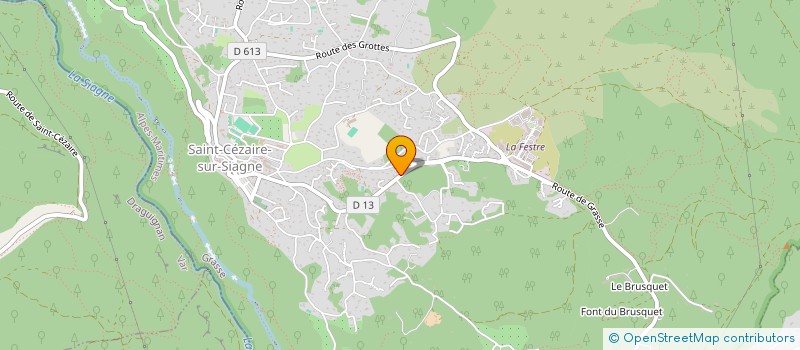 localisation de l'entreprise LETRAM  SAINT-CEZAIRE-SUR-SIAGNE