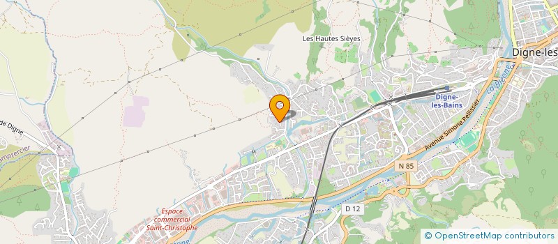 localisation de l'entreprise LETRAM  HAUTES-DUYES