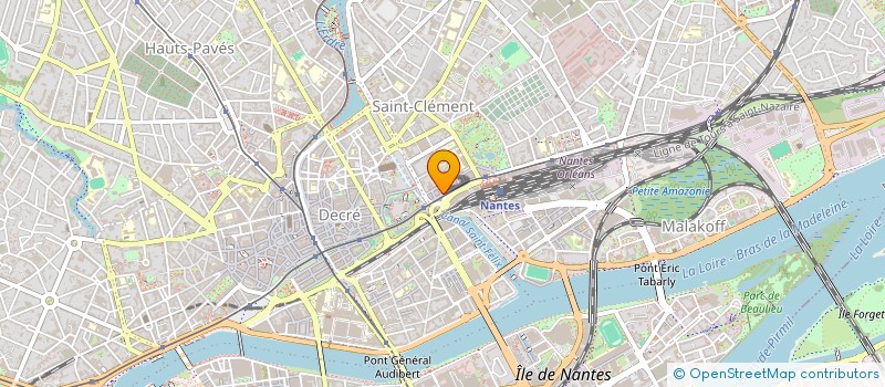 localisation de l'entreprise LETRAN à NANTES
