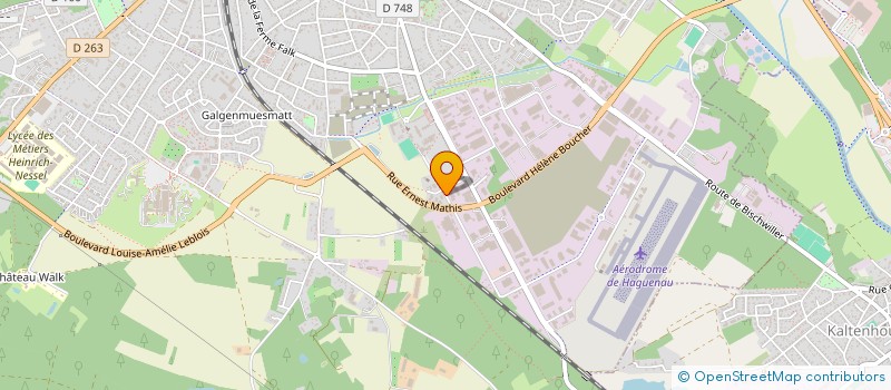 localisation de l'entreprise LETRAPUB  HAGUENAU